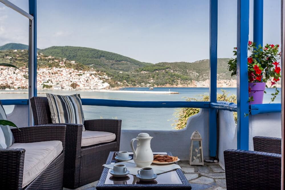 skopelos holidays - villa skopelos - skopelos apartments - Karavos Sea View Apartments | hotelskopelos.gr